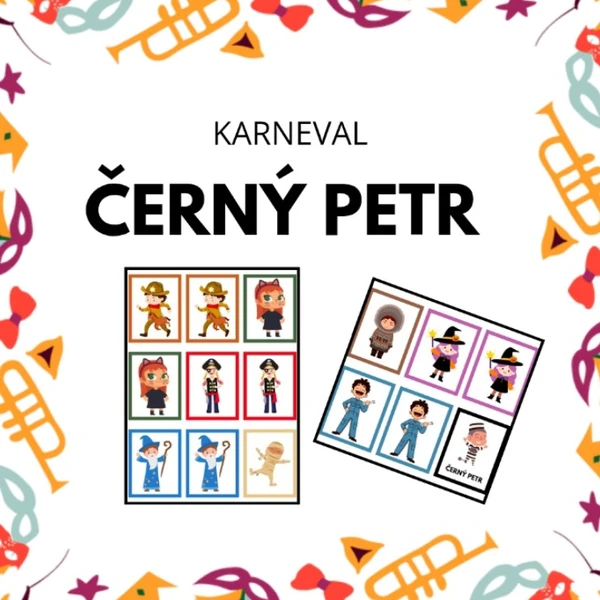 ČERNÝ PETR Karneval 