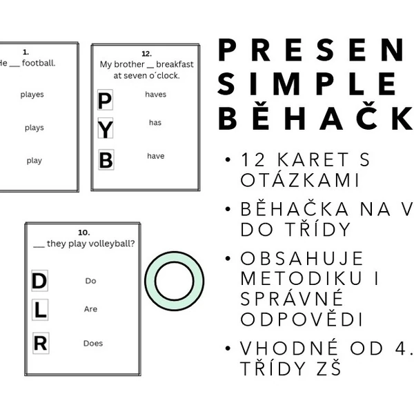 Present simple běhačka