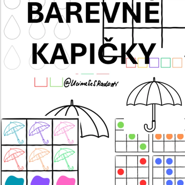 Barevné kapičky