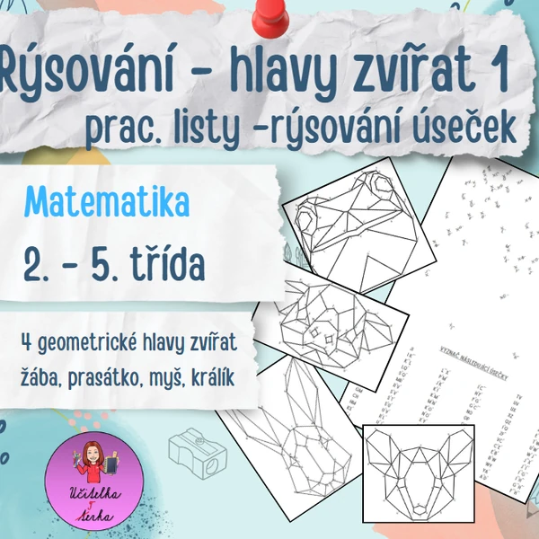 Rýsování - hlavy zvířat
