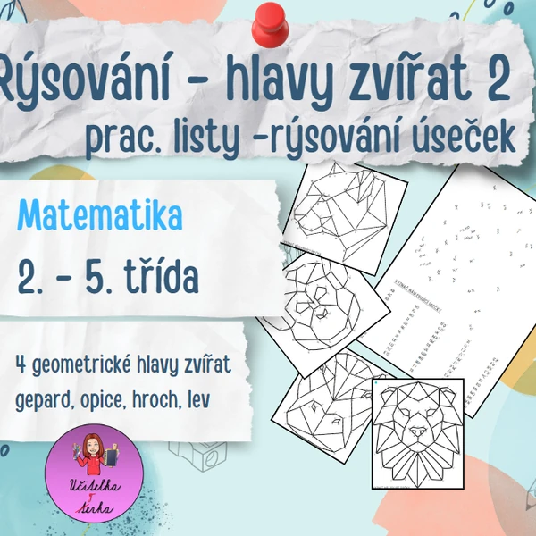 Rýsování - hlavy zvířat 2