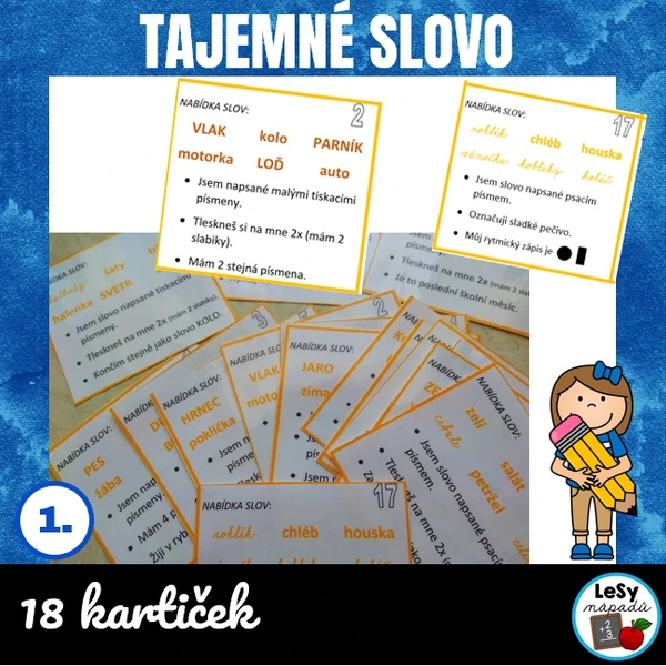 Tajemné slovo - 1. ročník