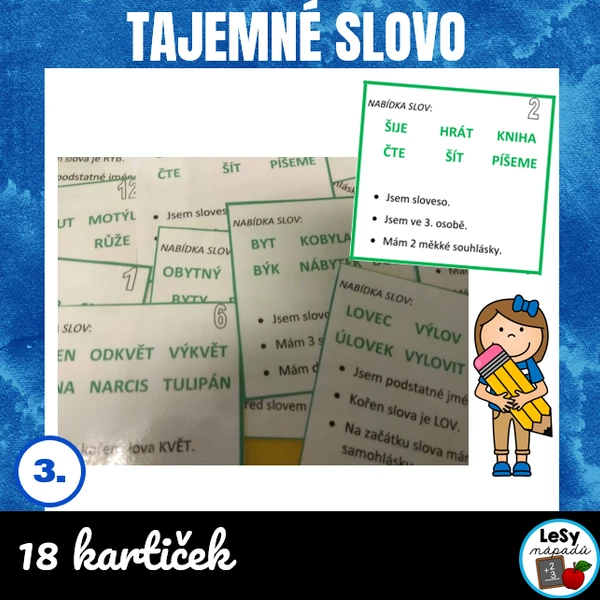 Tajemné slovo - 3. ročník