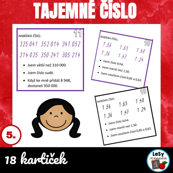 Tajemné číslo - 5. ročník
