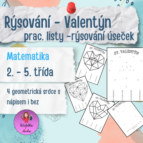 Valentýnské rýsování