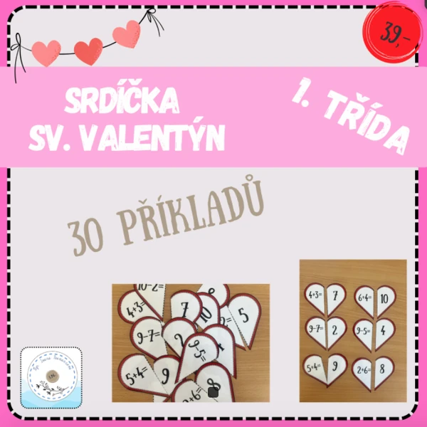 Srdíčka - Sv. Valentýn