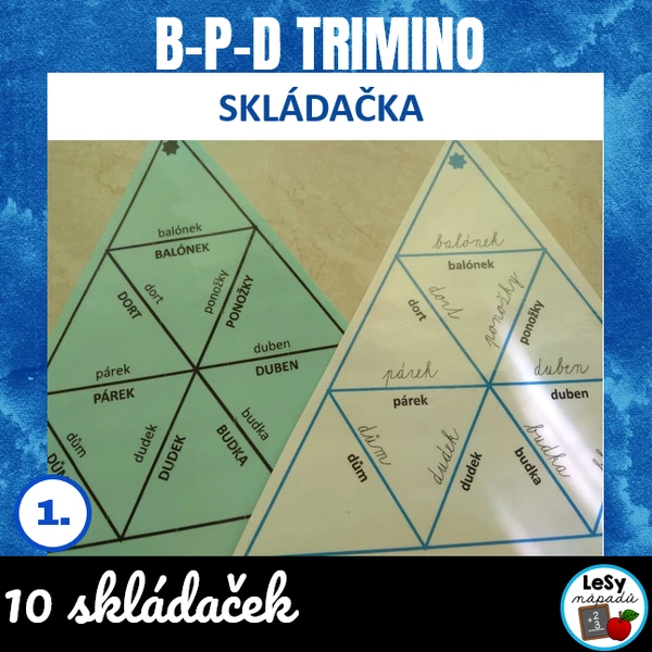 B-p-d trimino se slovy