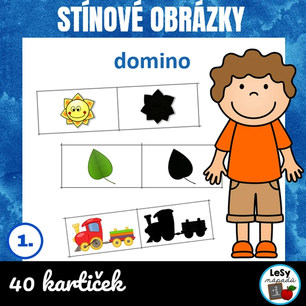 Domino se stínovými obrázky