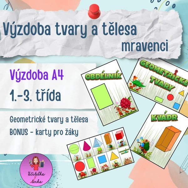 Výzdoba - geometrické tvary a tělesa - zahrada