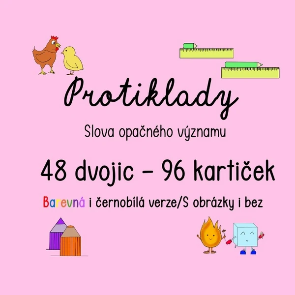 Protiklady/Antonyma