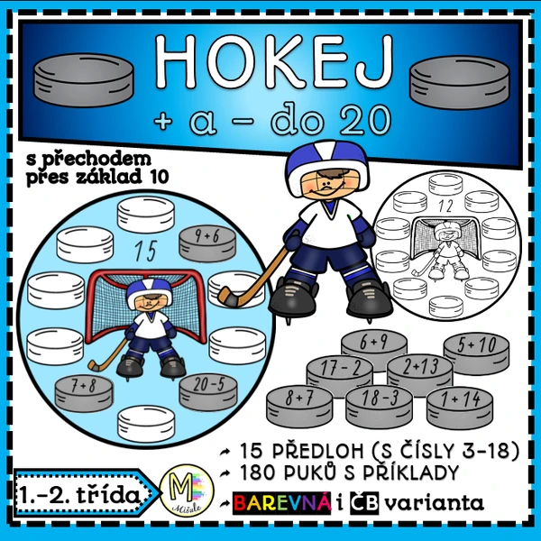 HOKEJ (+ A - DO 20 S PŘECHODEM PŘES 10)