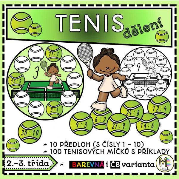 TENIS- DĚLENÍ