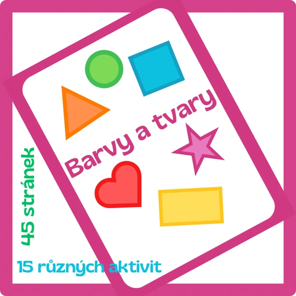 Barvy a tvary - aktivity pro děti předškolního věku