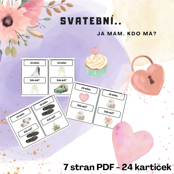 Svatební - JÁ MÁM. KDO MÁ?