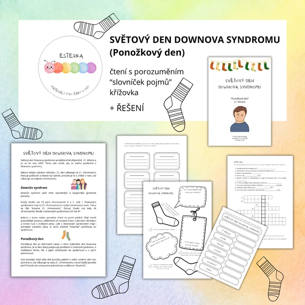 Světový den Downova syndromu - Ponožkový den