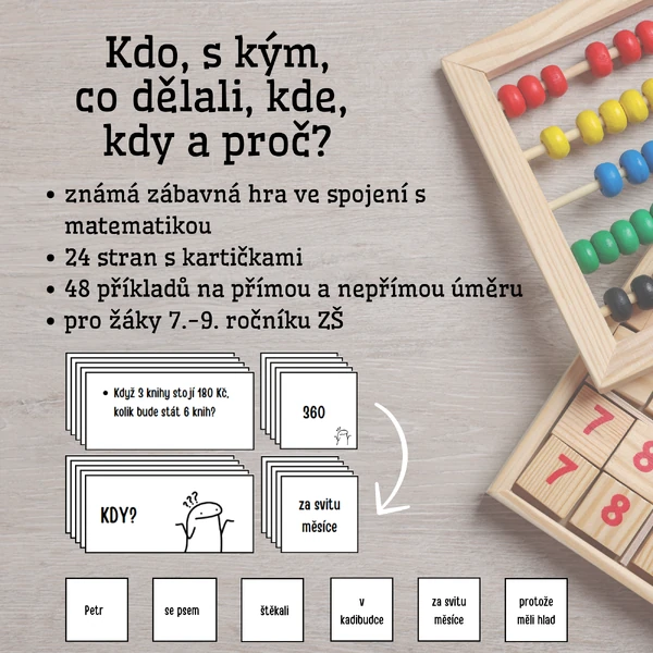 Matematika - kdo, s kým, co dělali, kde, kdy a proč?