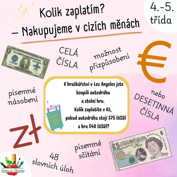 Kolik zaplatím? – Nakupujeme v cizích měnách