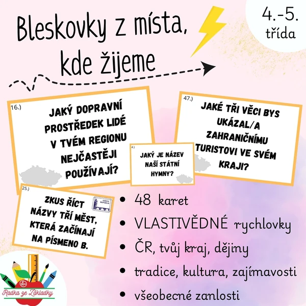 Bleskovky z místa, kde žijeme
