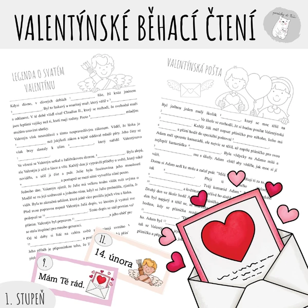 Valentýnské běhací čtení 