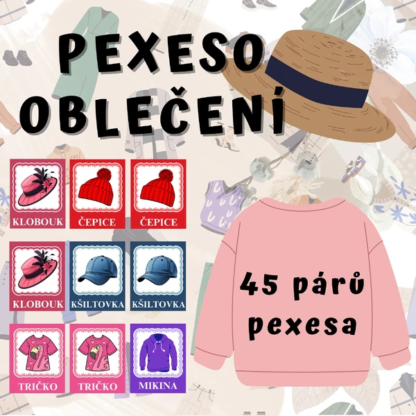 Puzzle - oblečení 
