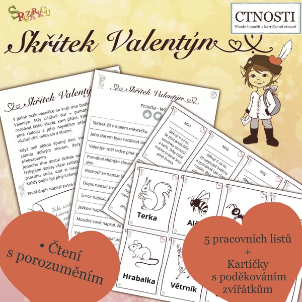 Skřítek Valentýn S Rozárkou