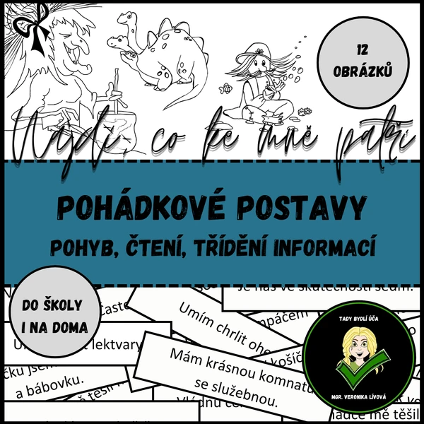 Pohádkové postavy - hledačka 
