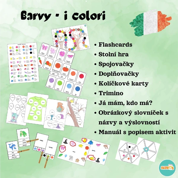 Sada aktivit barvy - i colori