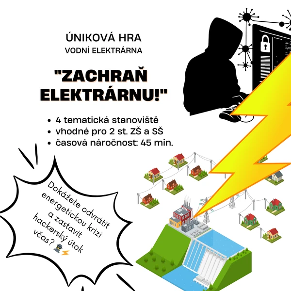 Úniková hra - VODNÍ ELEKTRÁRNY