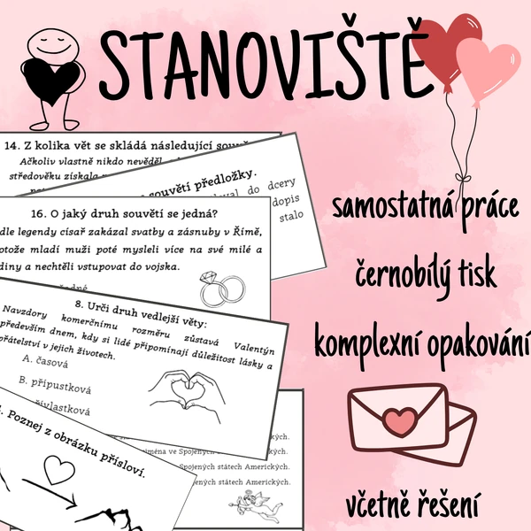 Stanoviště - Valentýnská edice (komplexní opakování)