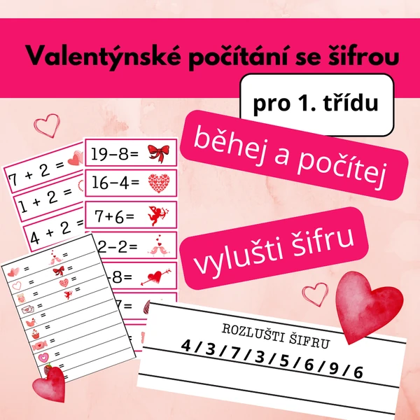Valentýnské počítání se šifrou 