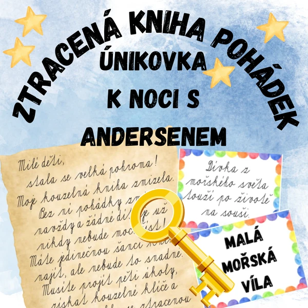 Ztracená kniha pohádek - únikovka k Noci s Andersenem