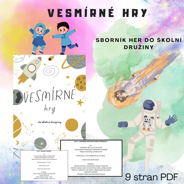 Vesmírné hry - do školní družiny