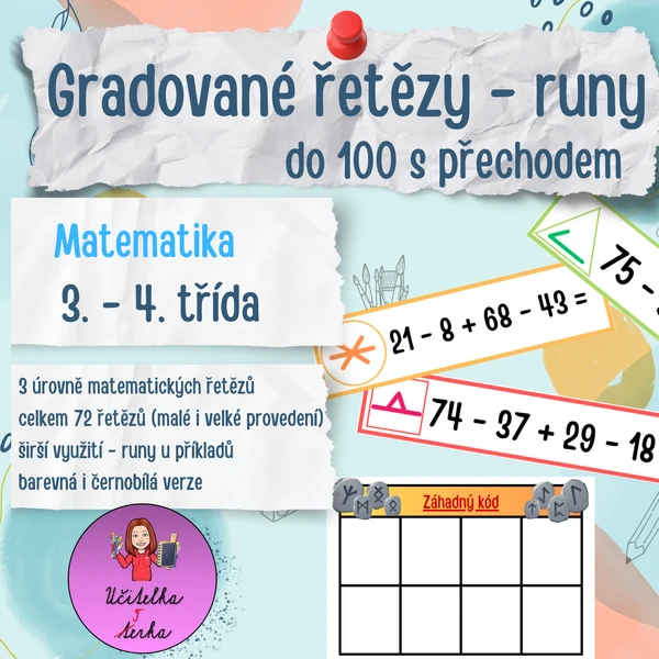 Gradované řetězy +- do 100 s přechodem - runy