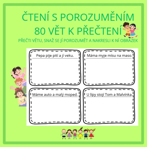 Pro prvňáčky: Čtení s porozuměním