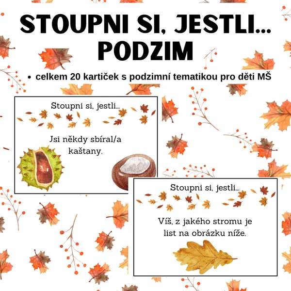 Stoupni si, jestli... PODZIM
