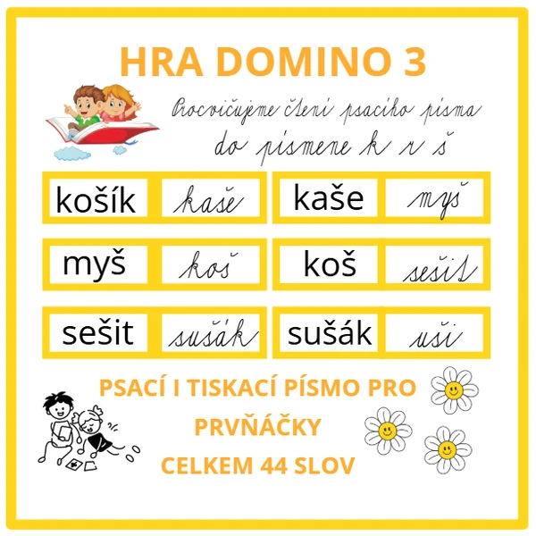 Učíme se číst: DOMINO 3