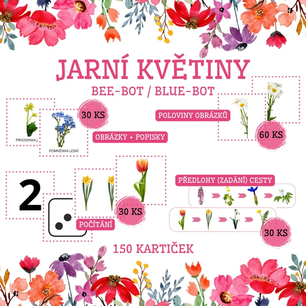 JARNÍ KVĚTINY - Bee-Bot / Blue-Bot