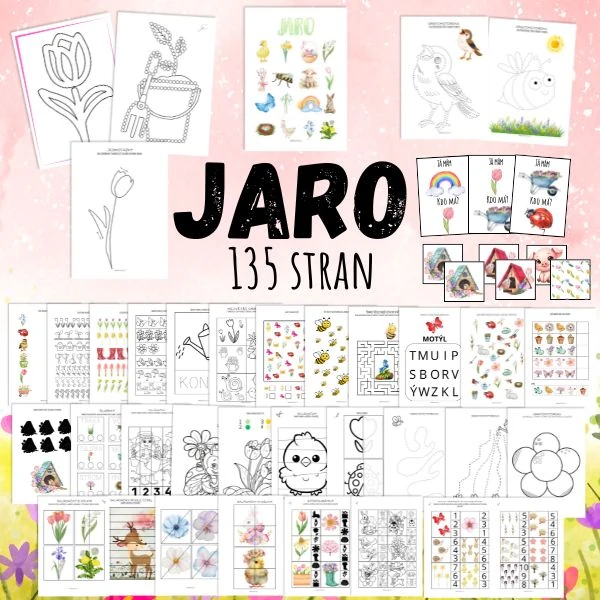 JARO - VELKÝ SOUBOR AKTIVIT