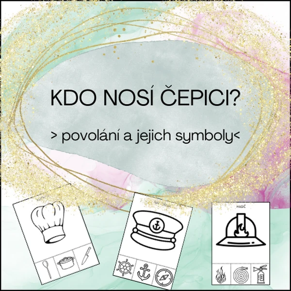 Kdo nosí tuhle čepici? - povolání a symboly
