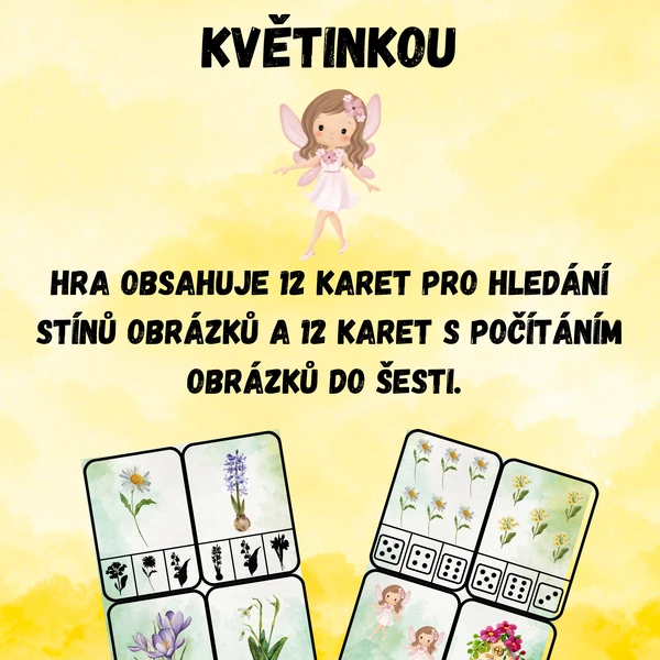 Kolíčkování s vílou Květinkou