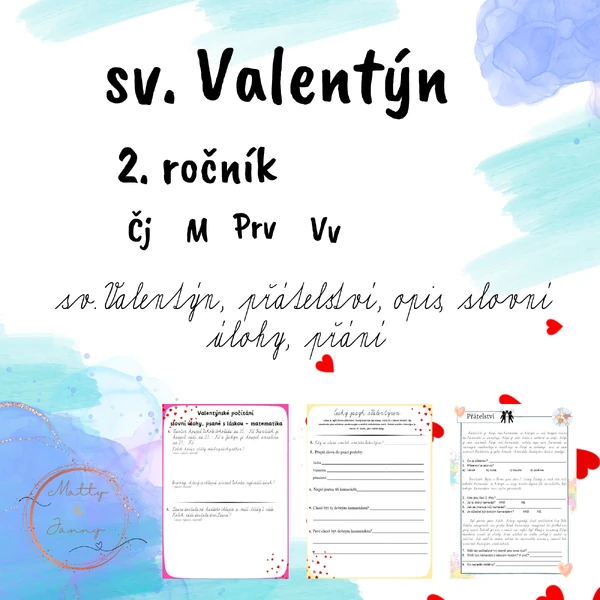 2. třída - Valentýn
