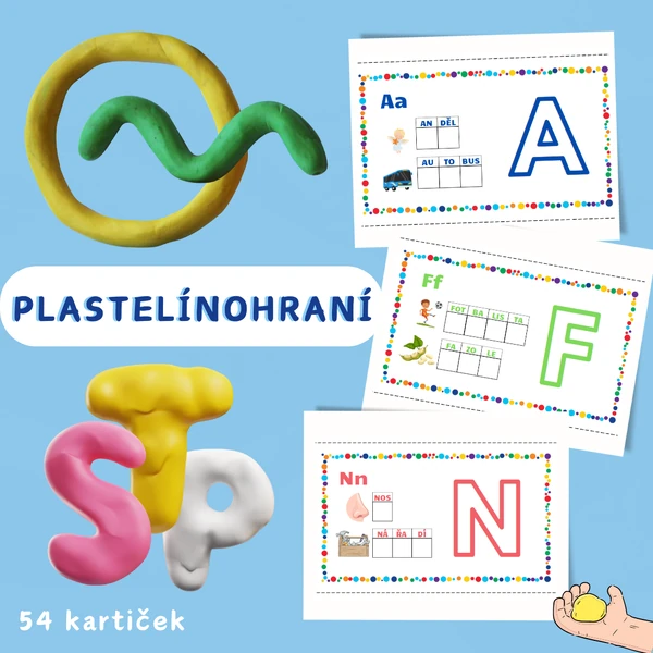 Plastelínohraní - fonematický sluch