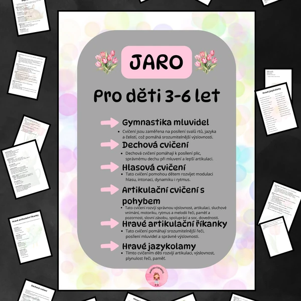Cvičení pro můj jazýček JARO