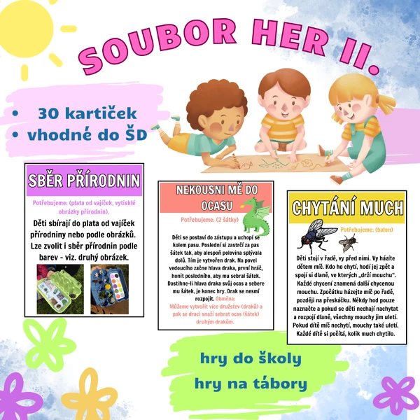 SOUBOR HER II. - 30 kartiček