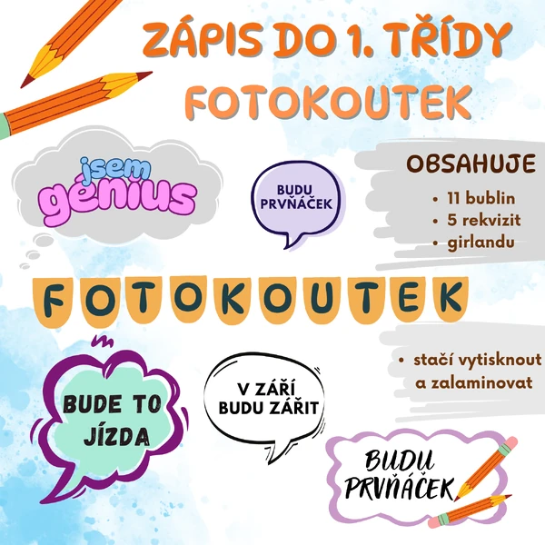 FOTOKOUTEK - zápis do 1. třídy