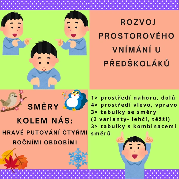 SMĚRY KOLEM NÁS - Hravé putování čtyřmi ročními obdobími
