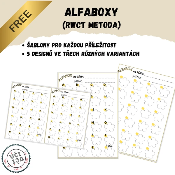 Alfaboxy- šablony