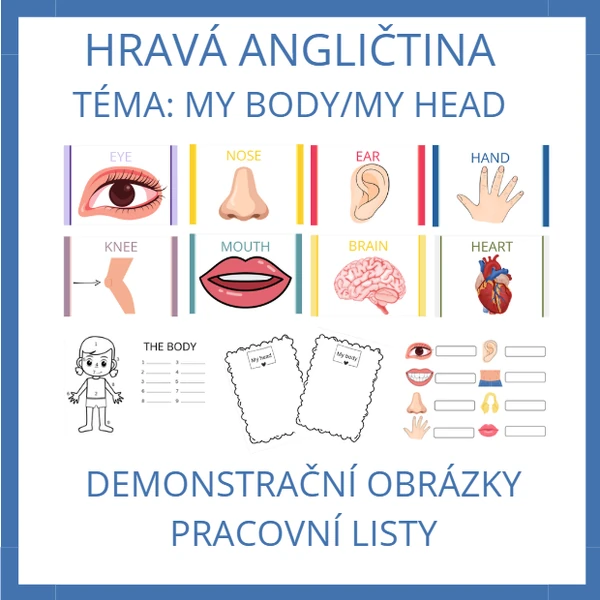 Hravá angličtina : Moje tělo
