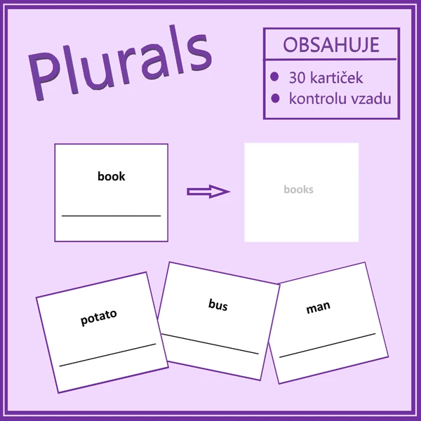 Plurals (plural nouns)
