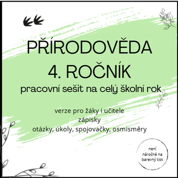 Přírodověda 4 - pracovní sešit